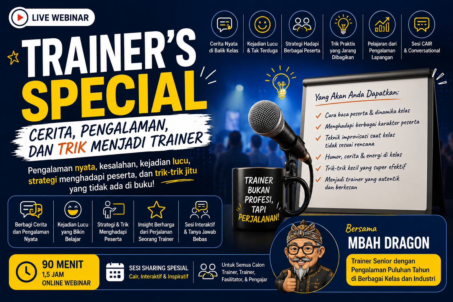 Trainer'S Special: Cerita, Pengalaman, Dan Trik Menjadi Trainer